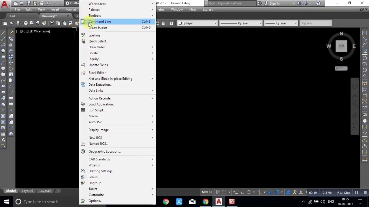 create toolbar autocad for mac 2015